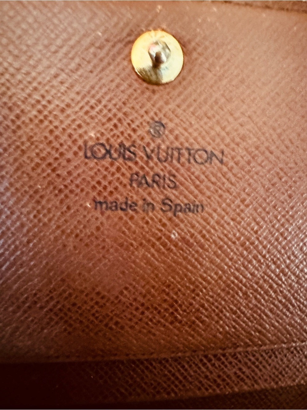 Louis Vuitton billet Wallet vintage converted Crossbody unbranded chain - Picture 14 of 16